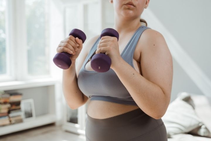 Soutien gorge de sport grande taille pour les femmes rondes à forte poitrine